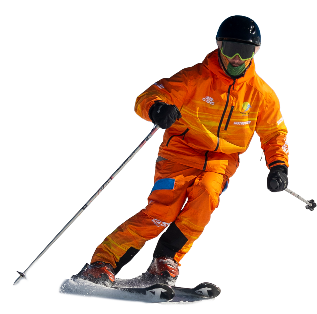 Esquiador de Happy Ski en Sierra Nevada